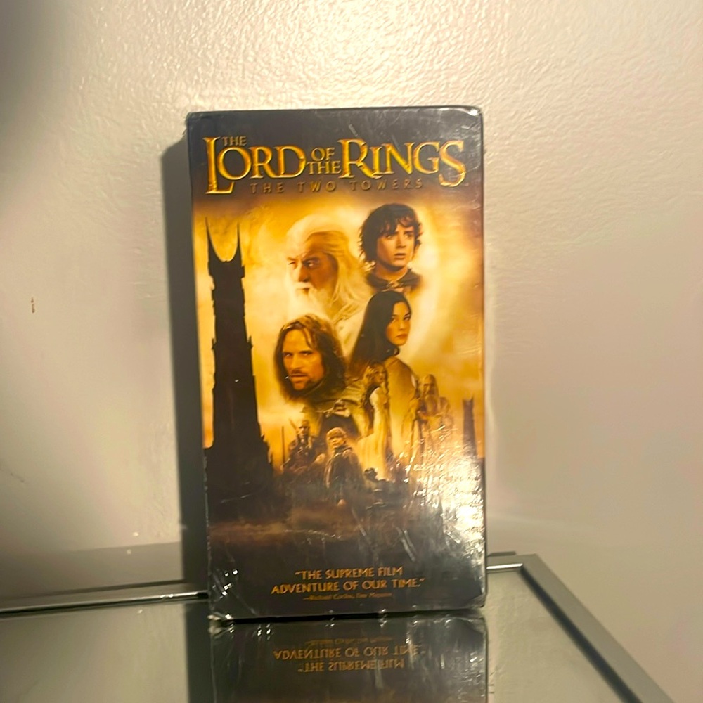 SEALED lord of the rings the two towers vhs tape